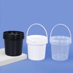 Small Buckets 1L Capacity White Disposable PP Food Grade Plastic Ice Cream