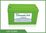 12V 125Ah Bluetooth Lithium Battery Pack Lifepo4 Material Long Cycle Life
