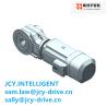 Buy cheap 3HP Helical Bevel Gear Motor Reducer 5.5KW Output Shaft High Efficiency from wholesalers