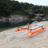 Buy cheap Dual Flotation Bladders 2 Person Clear Bottom Kayak , Light Custom Fishing Canoe from wholesalers