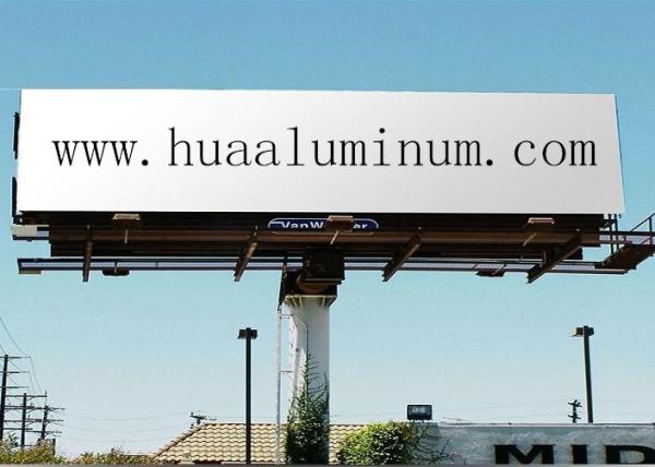 1500*3050mm Highway Advertisement Board Halogen Free 3mm Aluminum Composite