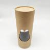 Buy cheap Custom Printed Biodegradable Round Kraft Paper Tube With Window from wholesalers