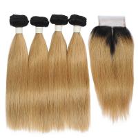 Buy cheap Color 613# 20 inch Grade 6A Virgin Hair Bundles 100 Russian Hair Weaving product