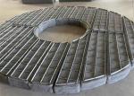 2205 100Mm 144Kg/M3 Wire Mesh Demister Pad Liquid Filtration