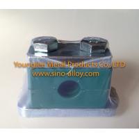 Buy cheap Hydraulic heavy duty pipe clamps with PP pipe clamp body, stainless steel plates product