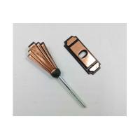 Buy cheap Germany coffin screw and washer PS14 in copper color and screw length 6.3cm product