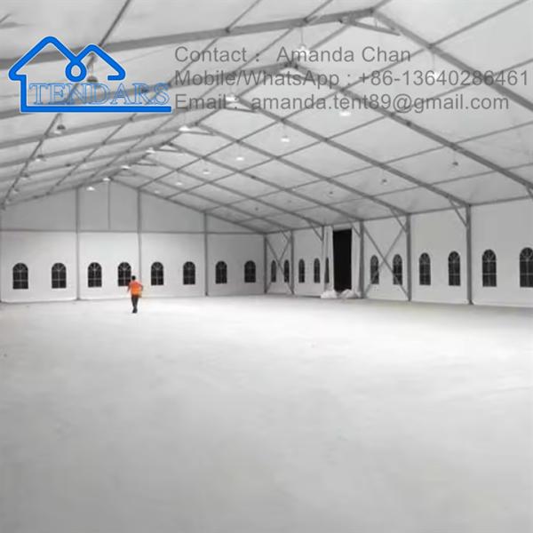 Buy cheap Outdoor Heavy Duty Customized Size Aluminum Waterproof PVC Canopy Marquee Tent For Storage from wholesalers