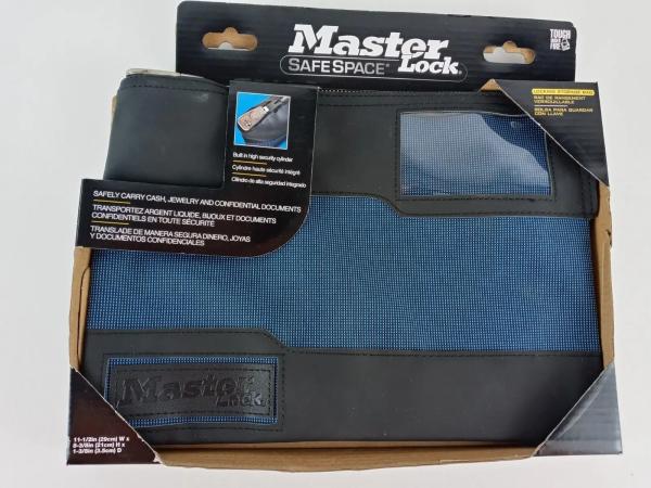 WATERPROOF CASH BAG WITH LOCK AND 2 KEYS, NYLON FILE BAG, ZIPPERED BANK DEPOSIT