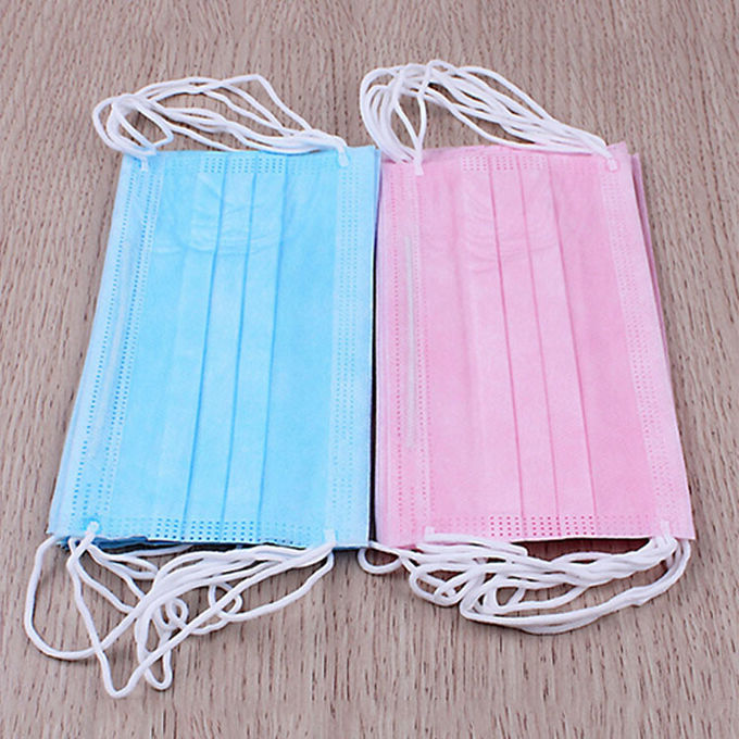 Economic Disposable Face Mask Anti Bacteria For Dust Free Workshop / Food Industry