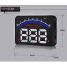 Buy cheap Ouchuangbo Car Head Up Display 3.5 inch Windscreen Projector OBD2 EUOBD Driving Data Display Speed RPM Water from wholesalers