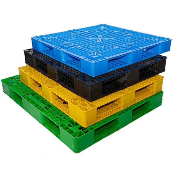 Buy cheap Cold Racking Plastic Shipping Pallets Forklift Plastic Black Pallets from wholesalers