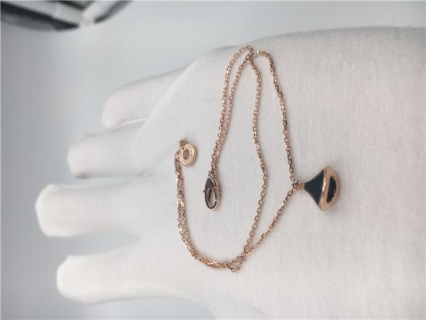 Buy cheap BR857214 18k Gold Bracelet Womens With Onyx , Luxury Jewelry Divas Dream Bracelet from wholesalers