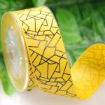 25 MM Luxury One Color Ink Screen Printing Ribbon For Gifts Packaging OR