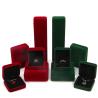 Buy cheap Velvet Jewelry Set Box in Luxury Packaging Box for Bracelet Necklace Ring in Burgundy from wholesalers