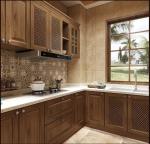 3500mm E1 U Shaped Kitchen Island Cabinets Design With Drawers Family House