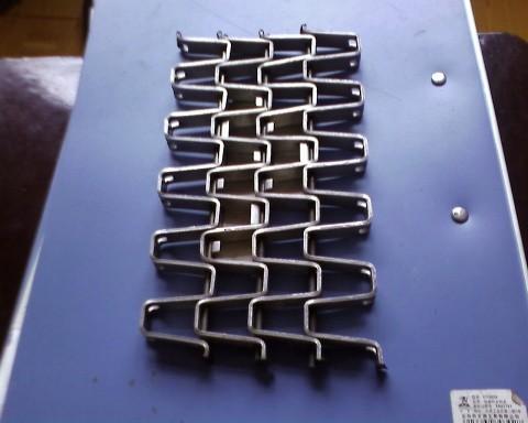 Welded / Lock Edge Stainless Steel Conveyor Chain Belt Large Open Area Easily
