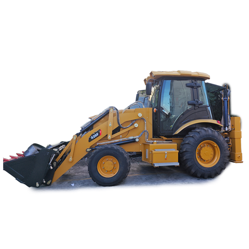 Original Caterpillar 428F Backhoe Loader with Hydraulic Disc Brake and Wheel Loader