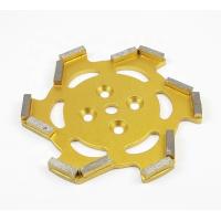 Buy cheap Color Painting 9 Inch Diamond Grinding Wheels Disc Shaped For Concrete / Rocks product
