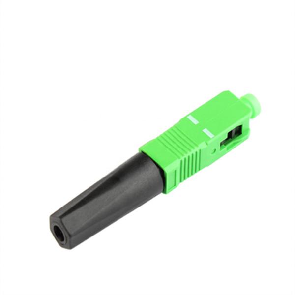Buy cheap Wholesale Price Waterproof Field Assembly SC APC Optical FTTH Fiber Fast Connector from wholesalers