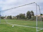 Full Size Outdoor Sports Netting , Ultra Portable Soccer Training Net