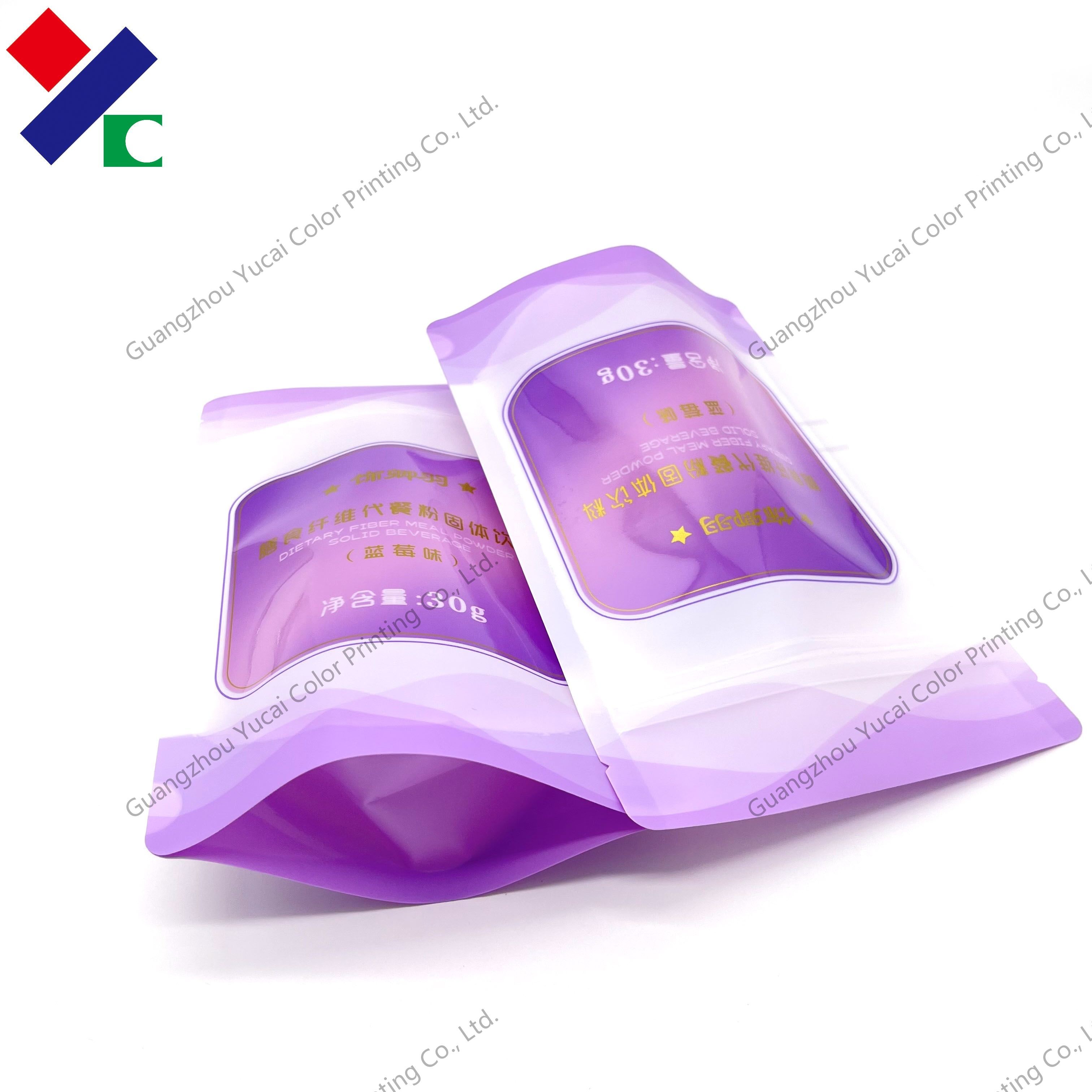 No Leaking Stand Up Pouch No Zipper Liquid Detegent 100g