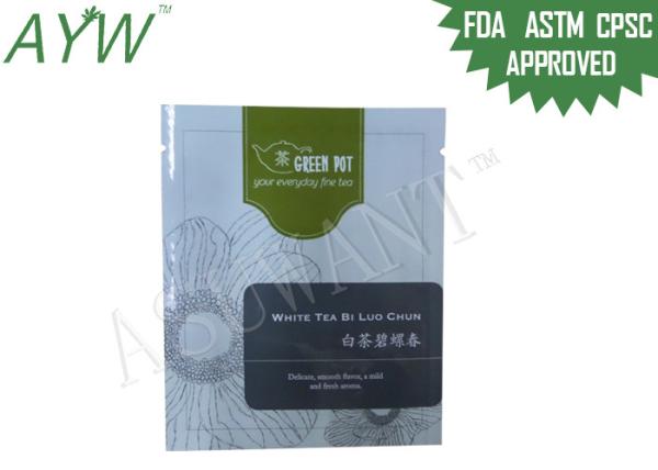 Buy cheap OEM Production Print Coffee Tea Bags PET / PE Laminated Foil With Pocket Zip Lock from wholesalers