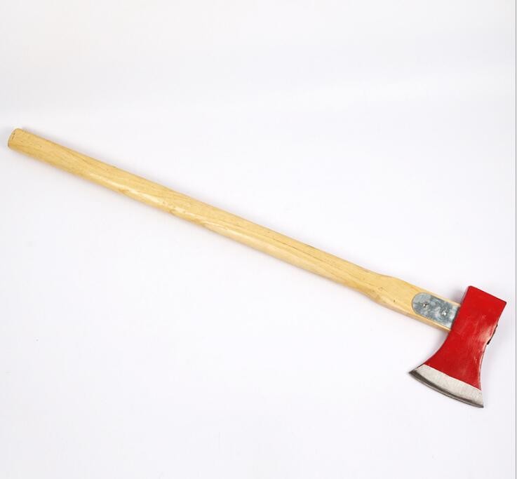 Safe and Durable Fire Axe(XL0147-2) with polishing edge, painted surface and 80cm length wooden handle