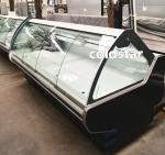 ETL Approved Supermarket Food Meat Display Cooler Sliding Glass Door Display