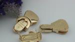 Wholesale Zinc Alloy Gunmetal Color Purse Lock Closure Twist Turn Clutch Locks