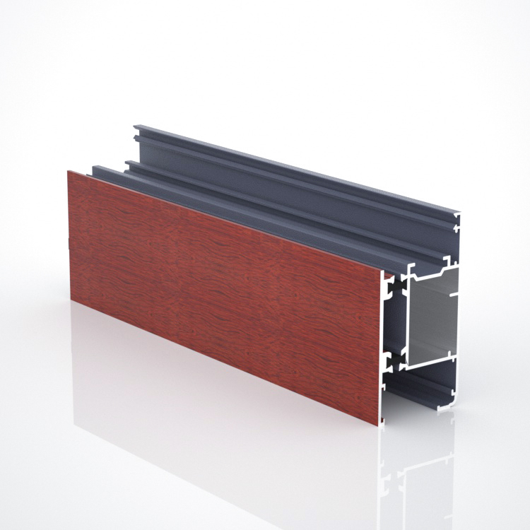 Q320281 Aluminium Window Profiles Door Frame Extrusion For Hotel Villa