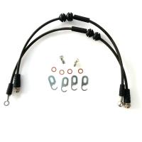 Buy cheap 650mm Corrosion Resistant Steel Braided Brake Hose High Temperature Resistant product