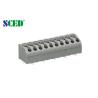 Buy cheap Pitch 5.0mm Spring Terminal Block 2-24 Poles Brass 300V/10A Screwless PA66 from wholesalers