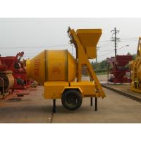 Buy cheap 15rpm Electric Concrete Mixer Rubber Wheel Driving Reversible Drum 350L product