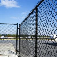 Buy cheap Factory Airport 20*20mm 6 Gauge PVC Coated Chain Link Fencing product