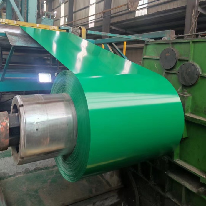 ODM Galvanized Prepainted Steel Coil 12um-30um A36 For Cutting Service
