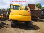 Flexible Second Hand Excavator , Komatsu Pc60 7 Excavator 6286 Kg Operating