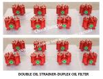 Marine Dual Fuel Filter A25 0.25-0.16 CB/T425-1994 Double Oil Strainers Marine