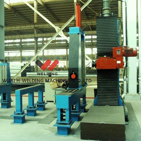Industrial CNC Shipping End Face Milling Machine 5.5kw For H Beam Milling