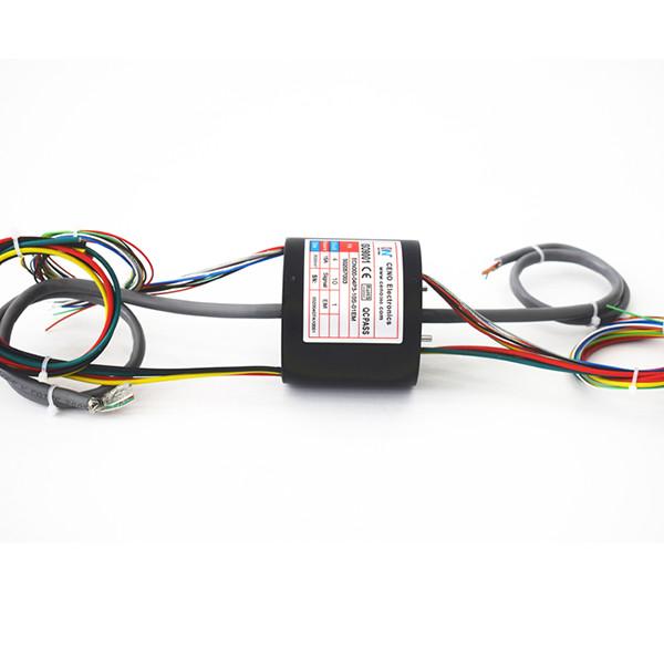 Buy cheap Ethernet Cable RJ45 Connector 0-300 rpm Wire Slip Ring from wholesalers