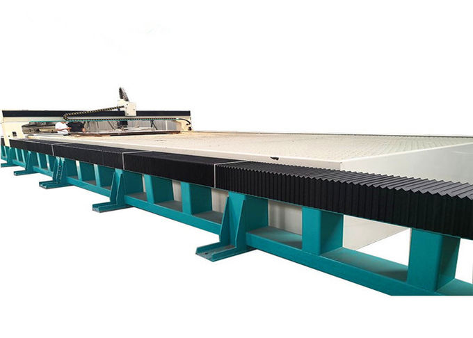 2000 * 4000 mm perfect cutting result 10 mm 12 mm 19 mm 30 mm thickness glass cnc water jet cutter