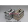 Buy cheap Portable Aluminum Cosmetic Train Case , Light Weight Aluminium Makeup Box from wholesalers