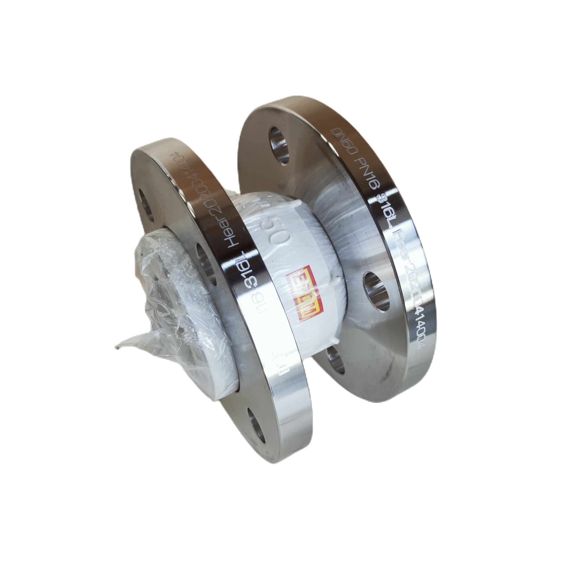 SS304 Pump General Rubber Expansion Joints Flange Epdm Seismic Compensator DN25-DN3000