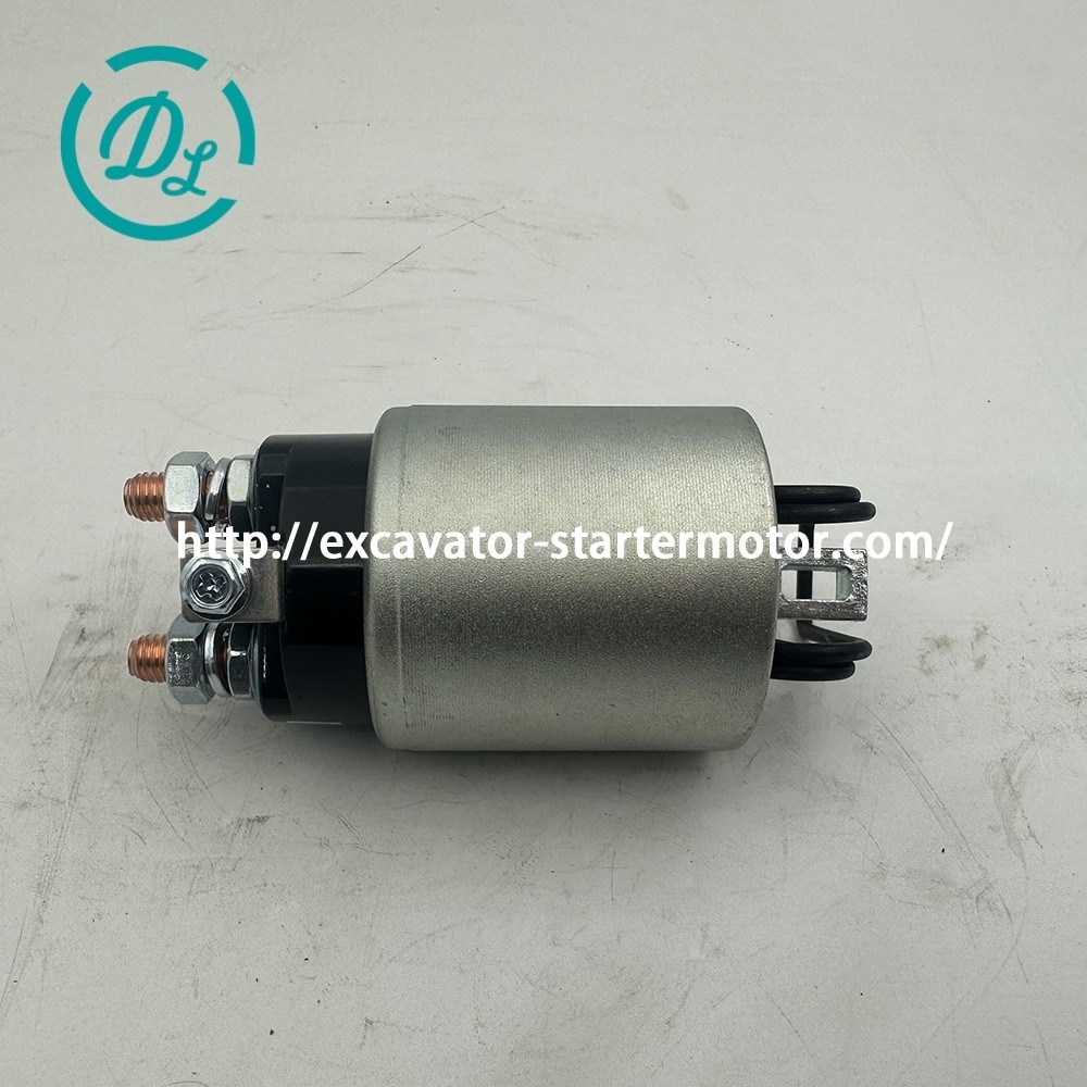 4JB1 Engine Starter Solenoid 1326 1336 1327 Excavator Spare Parts