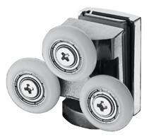 Buy cheap Polished SS304 Sliding Patio Door Rollers For Shower Door from wholesalers