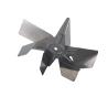 Buy cheap 150mm Diameter Fireplace Fan 6 Blades Stainless Steel For Oven Stove from wholesalers