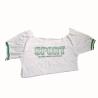 Buy cheap Cotton cloth scraps industrial cleaning rags cotton wiping rags white color t shirt cotton rags from wholesalers