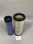 Excavator equipment Strong Innner Core Yanmar Air Filters Maximum Filtering