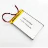 Buy cheap Backup Power Rechargeable Li Ion Polymer Battery 3.7V 1700mAh 604060 from wholesalers