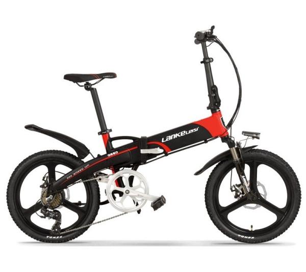 Buy cheap CE 20 Inch Foldable Electric Bike With Removable 48V 10AH L G Lithium Battery from wholesalers