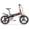 Buy cheap 13AH L G Battery Powered Bike , LANKELEISI 20 Inch Folding Electric Bike from wholesalers